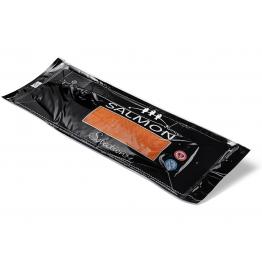 Łosoś Atlantycki wędzony na zimno plastrowany, 1kg, VAC